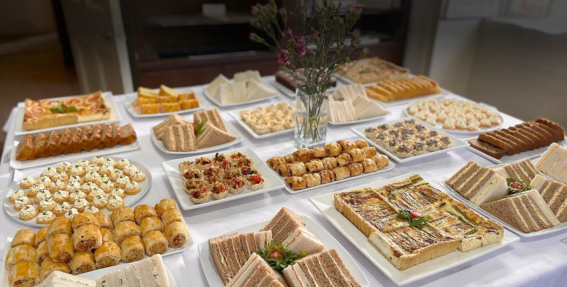 Delicious table buffet